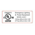 LED de luz de emergência, segurança luz, lâmpada LED, iluminação de emergência de UL,